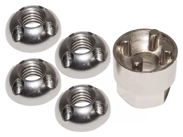 Land Rover Defender, Discovery & Range Rover Classic Tamper Proof M6 Nut Set