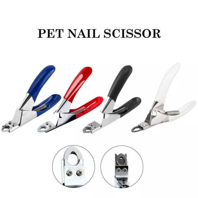 Pet Dog Cat Nail Toe Claw Clippers Scissor Trimmer Shear Cutter Tool Grooming UK