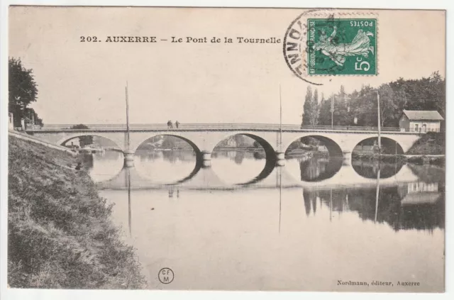 AUXERRE - Yonne - CPA 89 - le pont de la Tournelle