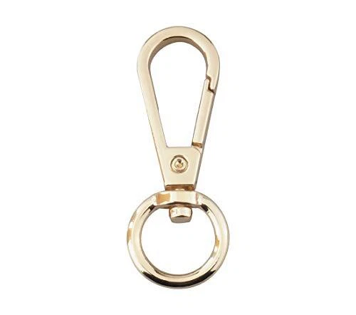 ALLinONE Push Gate Hooks Swivel Lobster Snap Clips Round Eye for DIY Handbag ...