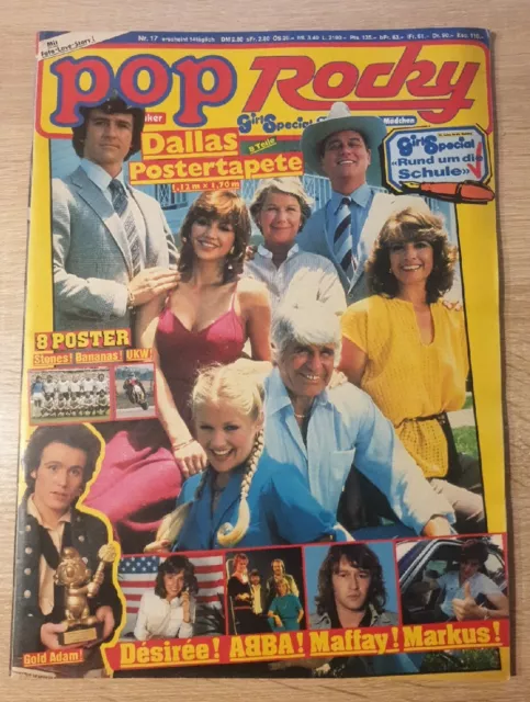 Pop Rocky 17/1982 - "Dallas" - ABBA - Peter Maffay - Elvis Presley - Komplett