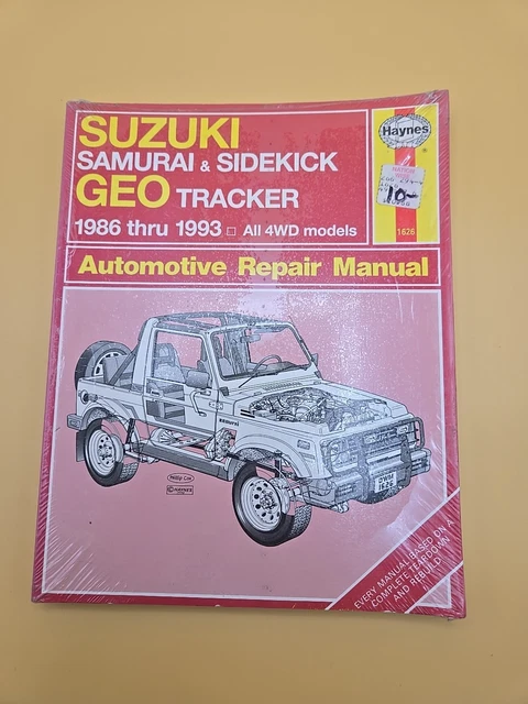 SUZUKI SAMURAI 1986 ー1993 Haynesマニュアル SUZUKI SAMURAI 1986 ー