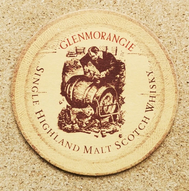 Biermatte (Tegestology) Barmatte Breweriana Untersetzer - GLENMORANGIE SCOTCH WHISKY