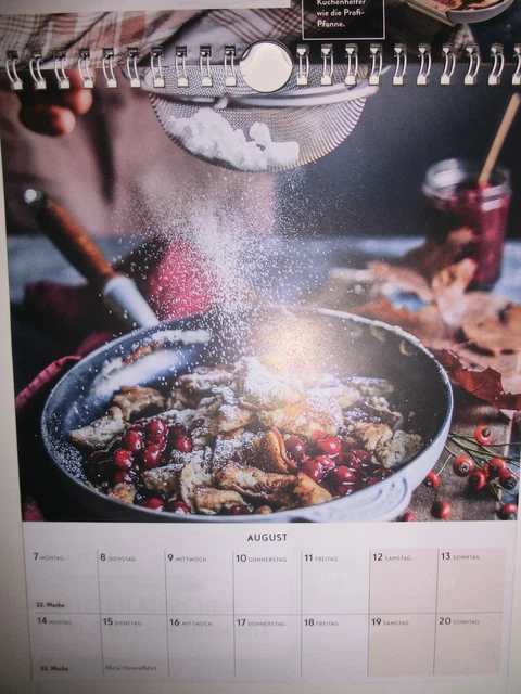 EDEKA WANDKALENDER 2023 Kalender Bildkalender Rezepte zwei Wochen 