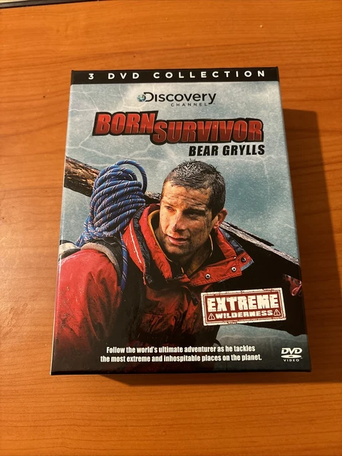 BEAR GRYLLS BORN SURVIVOR EXTREME WILDERNESS DVD Adventure (2013) Bear Grylls