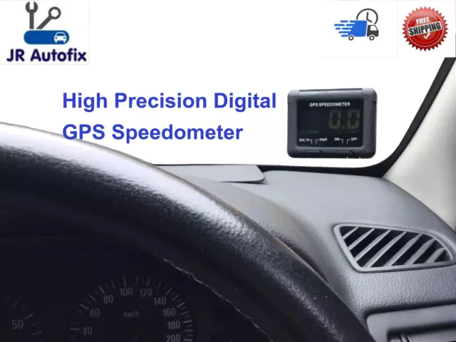 GPS Wireless Digital Speedometer LCD Display Km/h or Knots Ideal For Any Vehicle