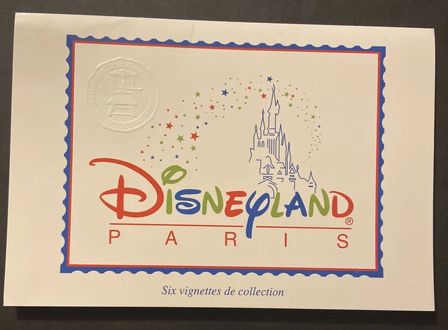 Disneyland Paris sechs Vignetten Sammlung Aschenputtel Stempelblatt Ltd Edition