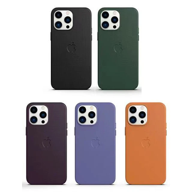 FOR IPHONE 13 Pro Max 6.7" Apple Leather Case With Magsafe Phone Case