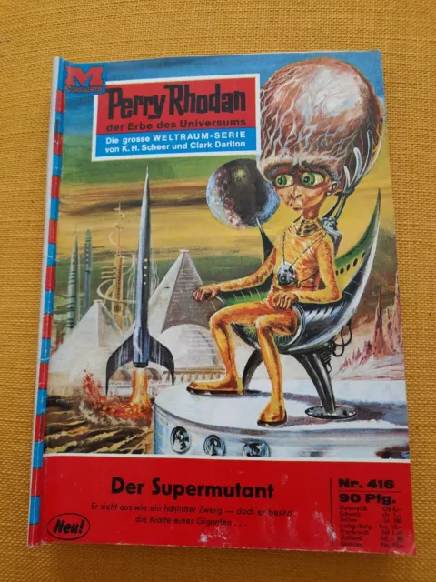 Perry Rhodan, Nr. 416, Der Supermutant, Auflage von 1969