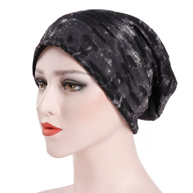 Headwear Chemo Cap Night Sleep for Cancer Patien Womens Turban Soft Beanie Hat 2