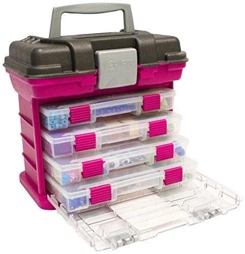 Opciones de sistema de rack GrabNGo pequeño magenta superior almacenamiento a granel tamaño pequeño