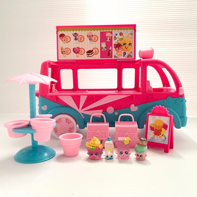 Glitzi Shopkins Food Truck SHOPKINS GLITZI ICE Cream Truck/Van