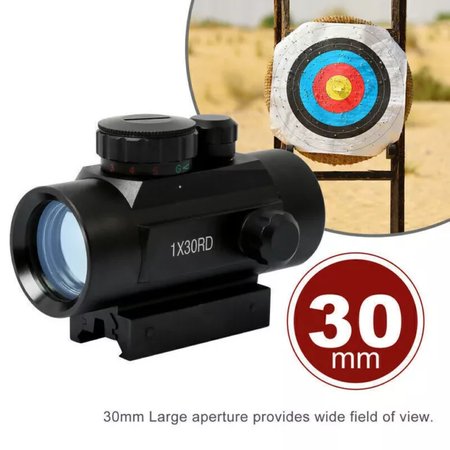 Tactical Red/Green Dot Sight Scope Holographic Reflex Optic Scope 11mm/20mm Rail