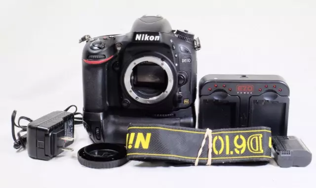 Nikon D610, 24 MP Full-Frame DSLR w/ 19k Shutter Count – MUST SEE! (3243)