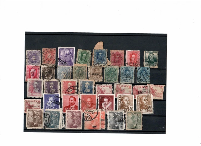 Lot Timbres Anciens Espagne & Colonies