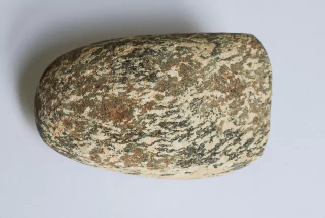 Unusual Stone-age Rare Celts Stone Chopper Artifact Africa Origin 3 1/4" Long