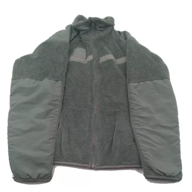 Amry Polartec Usgi Ecwcs Gen Iii Cold Weather Fleece Jacket Med Reg Green