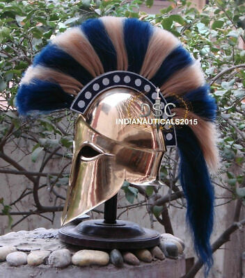 Copper Medieval Ancient Costume Armour Roman Greek Corinthian Helmet