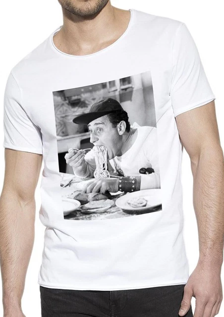 T-Shirt Alberto Sordi Uomo Abbigliamento 100% Cotone Taglia dalla S a XXL 2