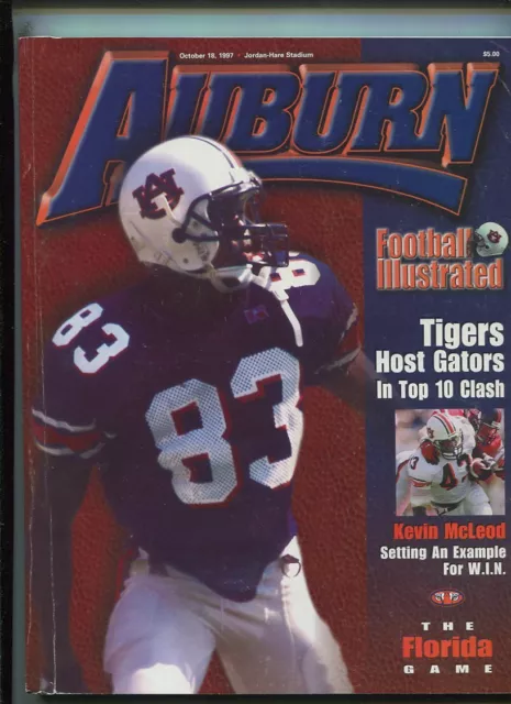 1991 Florida gators Vs Kentucky WildcatsFootball Program  MBX105