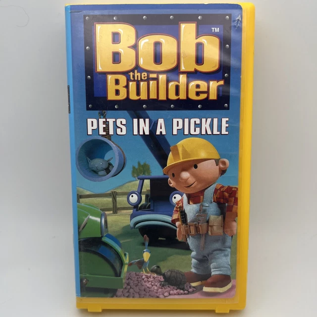 BOB THE BUILDER PETS IN A PICKLE VHS Video Tape HIT Entertainment 2001 ...
