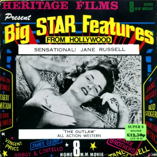 The Outlaw - 400ft Super 8 Black & White Sound 1943 Film