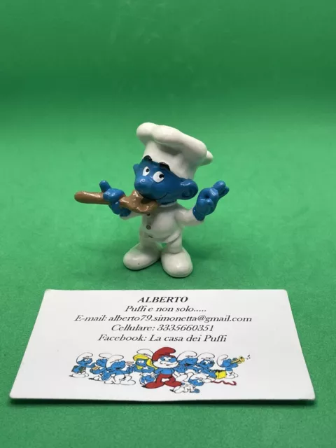 Puffi Smurfs Puffo Cuoco Smurf Chef 20042