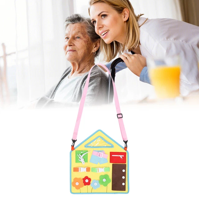 Coussin D'activité Auxiliaire Aide Alzheimer Asperger Autism Anxiety Finger RMM