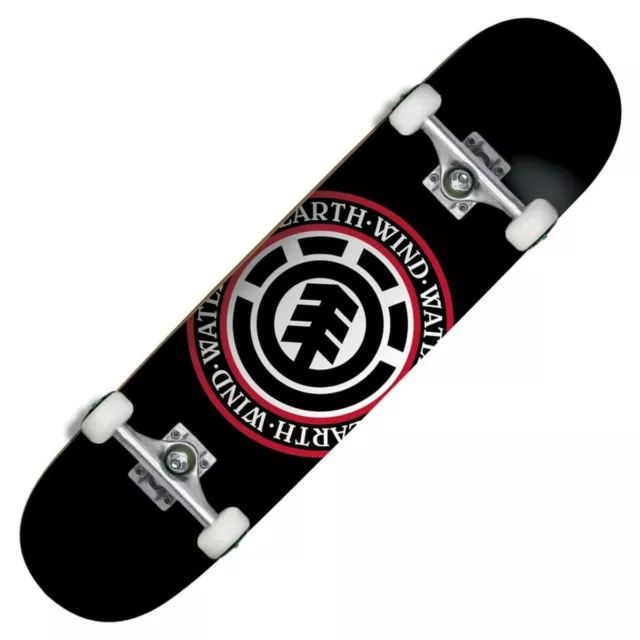 Element Complete Skateboard Seal 8.0" Black Skate Aust Seller