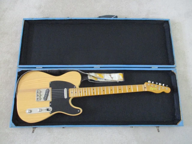 Fender Guitar:Squier:Telecaster:Butterscotch:Excellent Condition