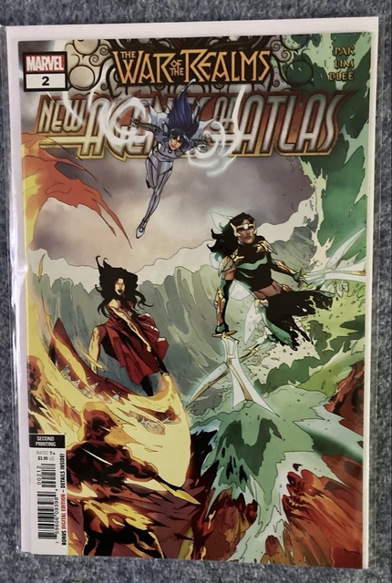 New Agents of Atlas #2 2nd Print 1st Sword Master High Grade