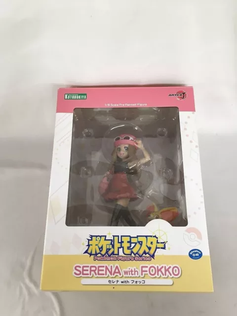 Kotobukiya ARTFX J Pokemon Series Serena with Fennekin 1/8 scale PVC Figure Used