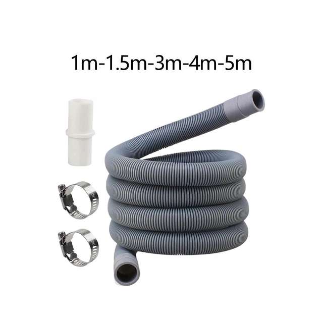 Washer Drain Hose Extension Kits, Durable Professional Flexible with 1 Extension