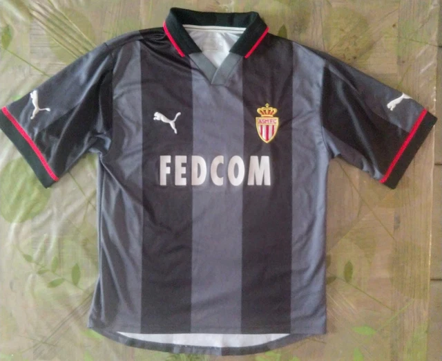 Maillot vintage retro Monaco AS Fedcom très bon état taille M