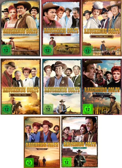 51 DVDs * RAUCHENDE COLTS - VOLUME 1 - 8 IM SET - MB # NEU OVP +