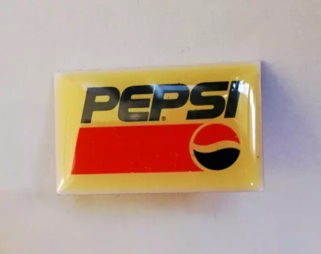 Vintage 1992 Pepsi Metal Lapel Pin Badge, covered with transparent enamel.