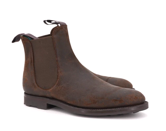 EDWARD GREEN NEWMARKET Chelsea Boots Size 9.5/10 E82  display picture 2