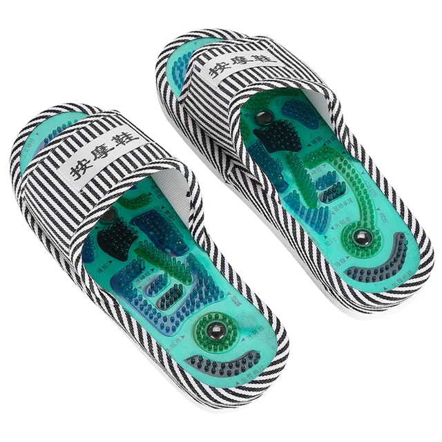 Acupoint Magnetic Therapy Massage Slippers Healthy Feet Care Massager DY9