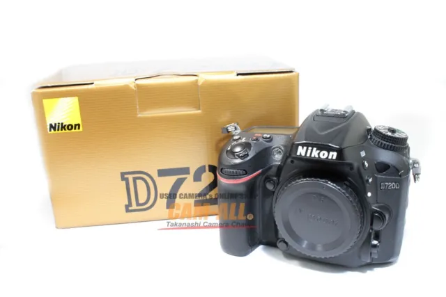 Nikon D7200 Digital SLR Camera DX-Format Black (Body Only)