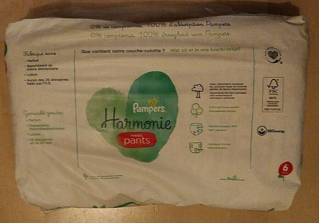 88 Couches Pampers Harmonie Taille 6 (15 Kg+) 3