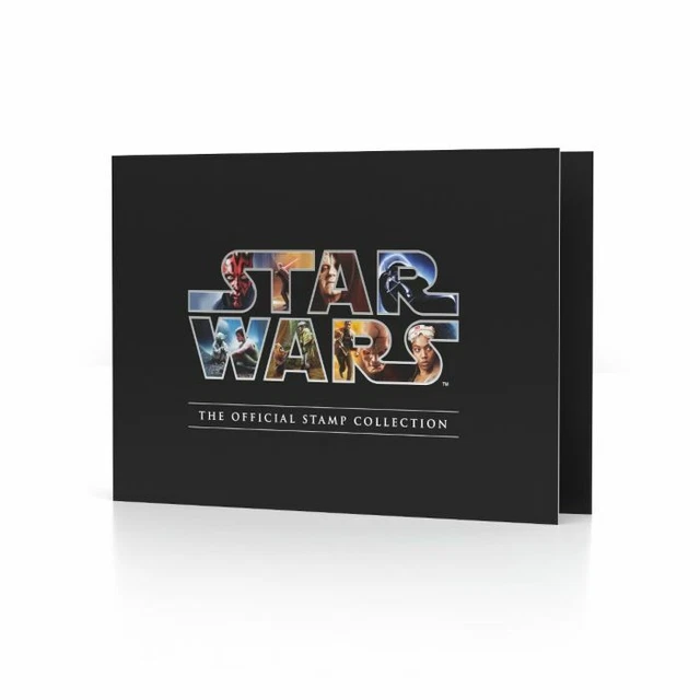 ROYAL MAIL Star wars The Official Stamp Collection Folder Mint £