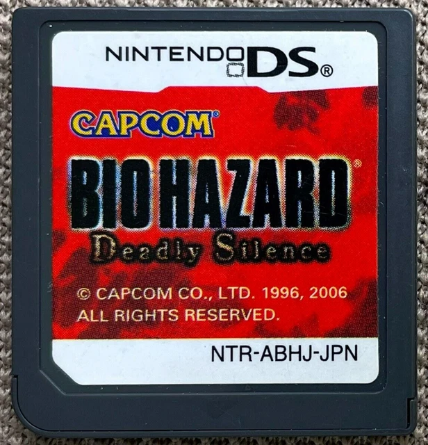 JAPANESE GAME - Resident Evil: Deadly Silence BIO HAZARD - NINTENDO DS ...