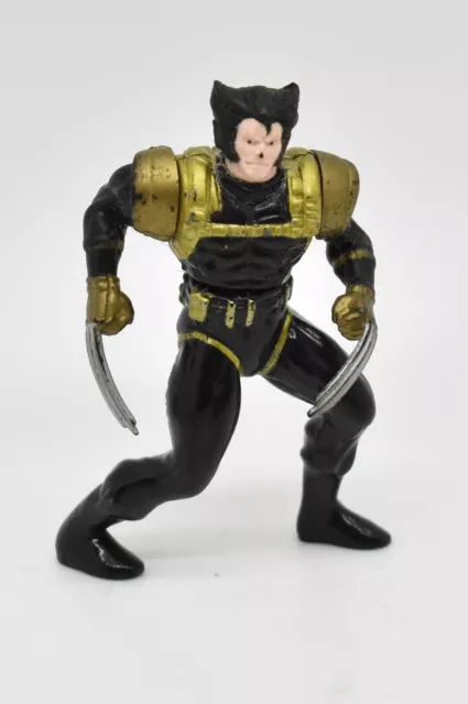 X-Men Steel Mutants Spy Wolverine Loose 3" Diecast Action Figure Toy Biz 1994