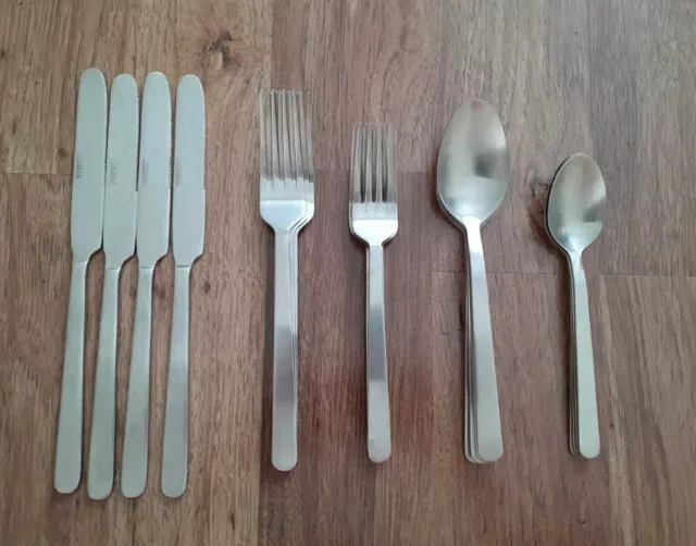 20 Pieces Godinger Flatware Stainless Steel Oval Service For 4