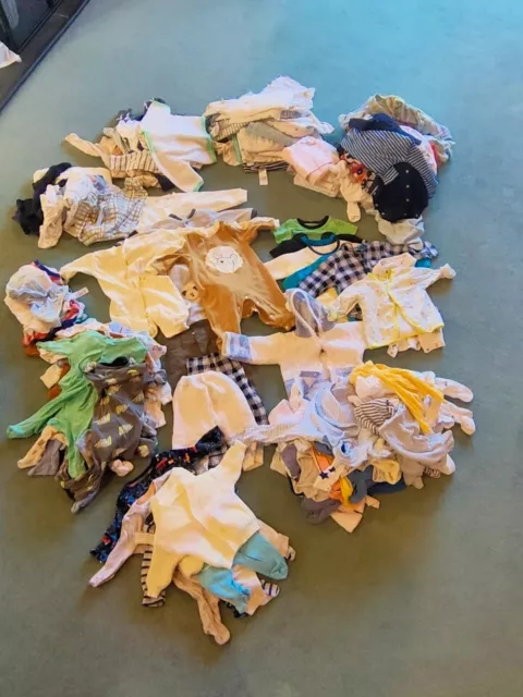 115 Mixed Baby Newborn Child Kids Clothes Jackets Tops Bundle Job Lot