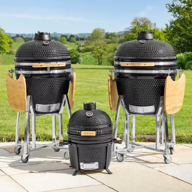 Harrier Arvo Kamado Egg BBQs [3 SIZES] | CHARCOAL GRILL – Outdoor Cooking Oven