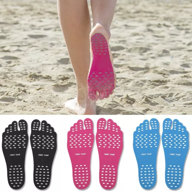 Vacaciones Plano Pegajoso Playa Feet Spray Bronceado Esponja Pie Protector Suela