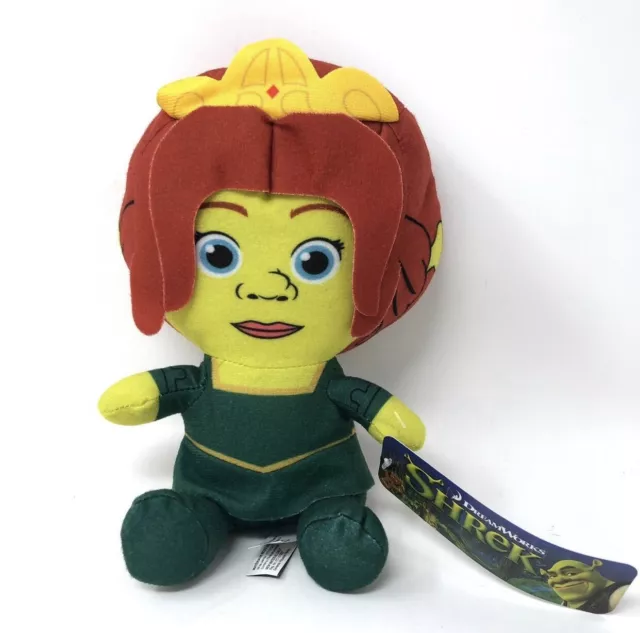 TOY FACTORY DREAMWORKS Shrek Princess Fiona Big Head Stuffed Plush Doll ...