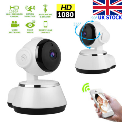 1080P Telecamera IP Wi-Fi Home Security BABY MONITOR intelligente cane CCTV Visione Notturna Cam 