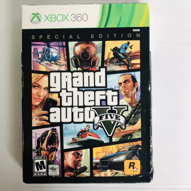 Gta v x box 360 original